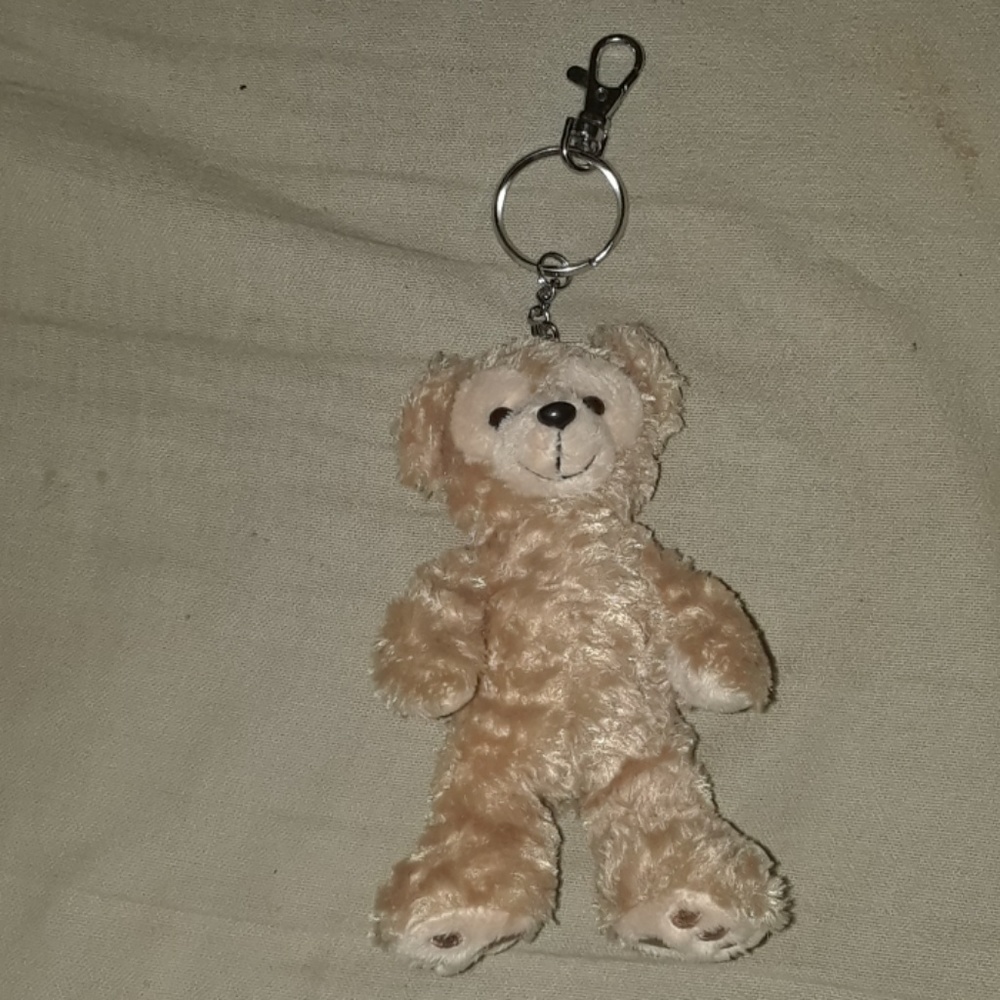 Disney land bear keychain